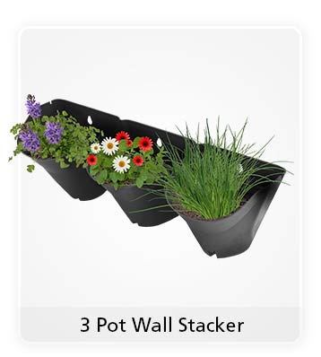 3 Pot Wall Stacker